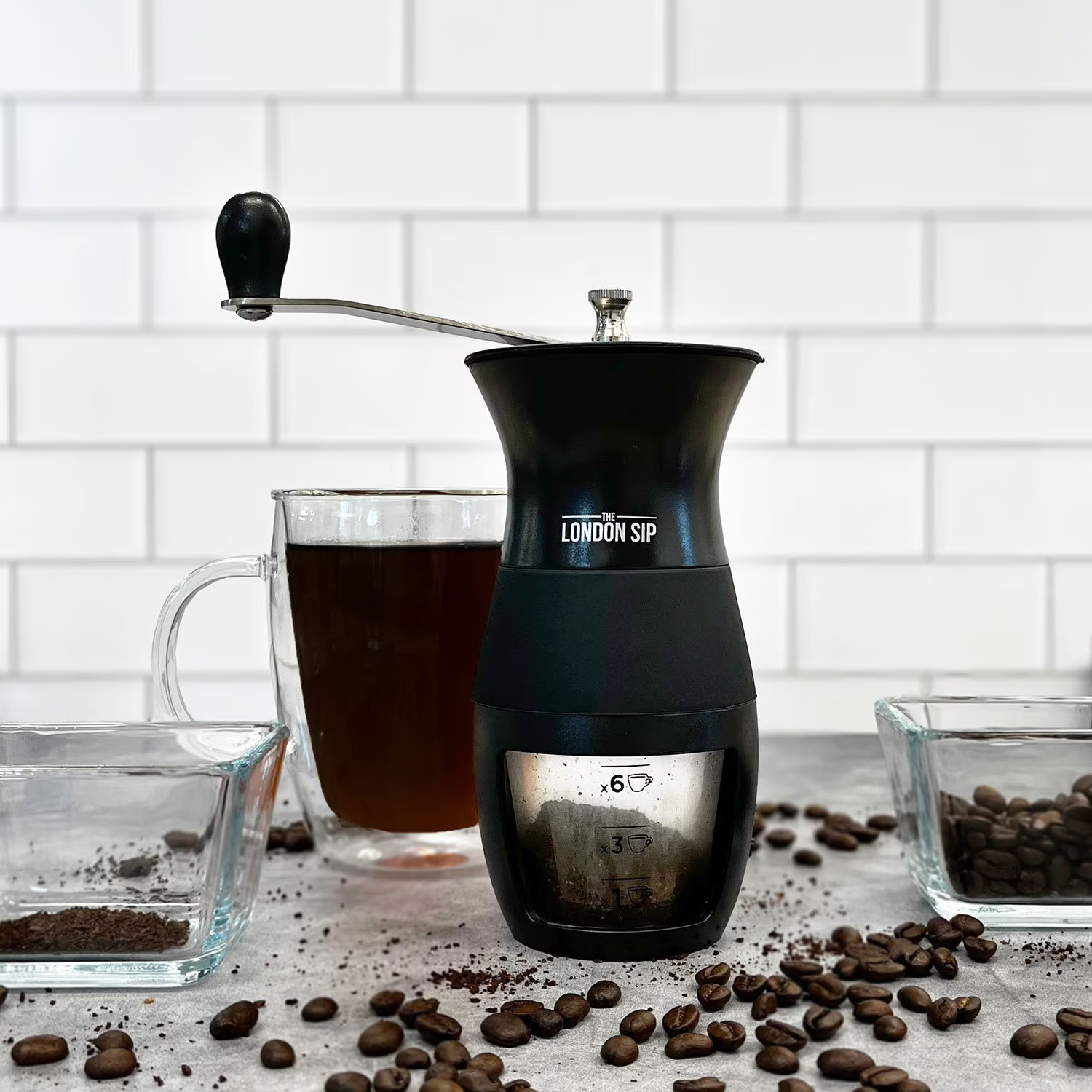 London Sip Manual Coffee Grinder – Freshly Ground Coffee at Home | Nuvero Homz - Image 3