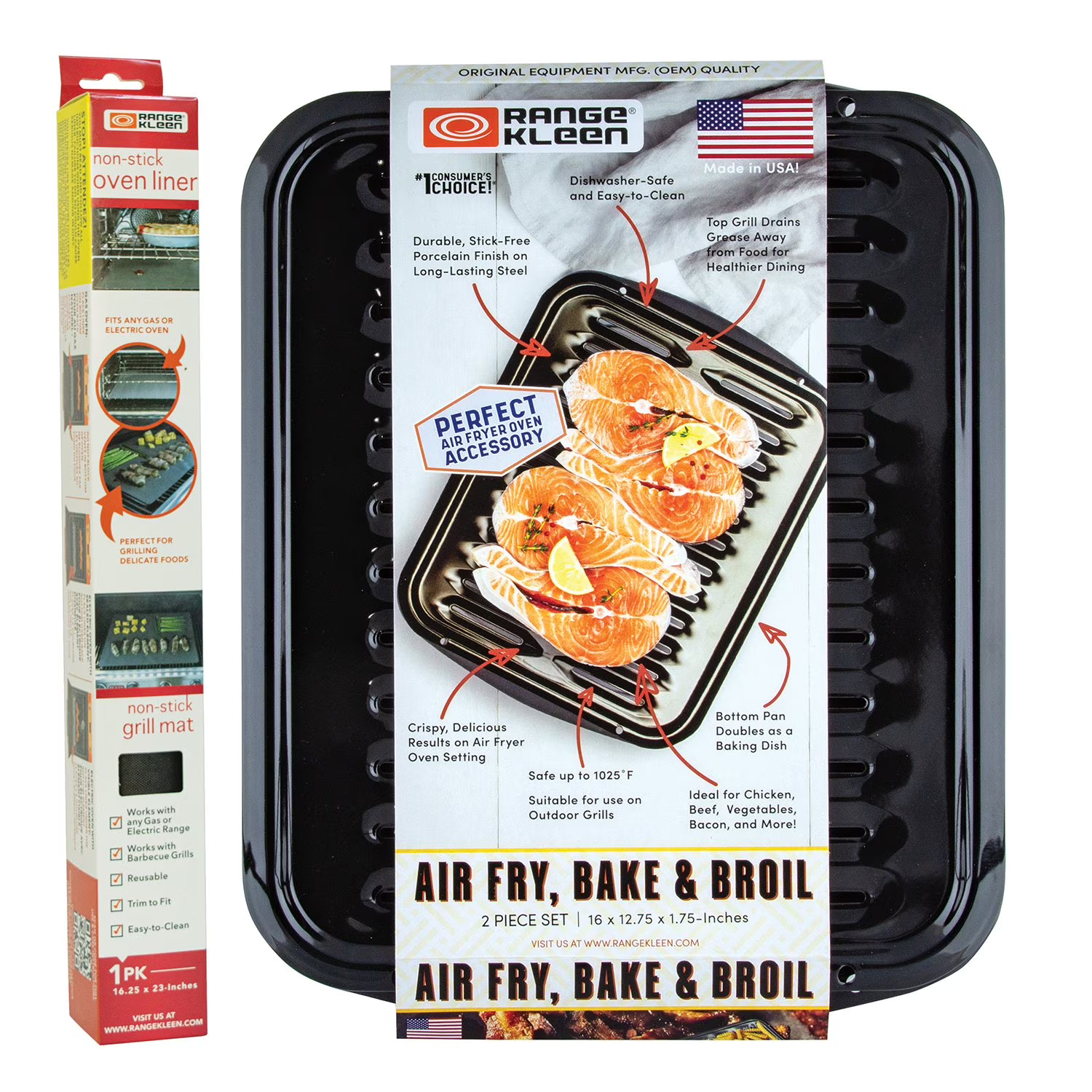 Range Kleen 3-Piece Effortless Oven Bundle – Nuvero Homz
