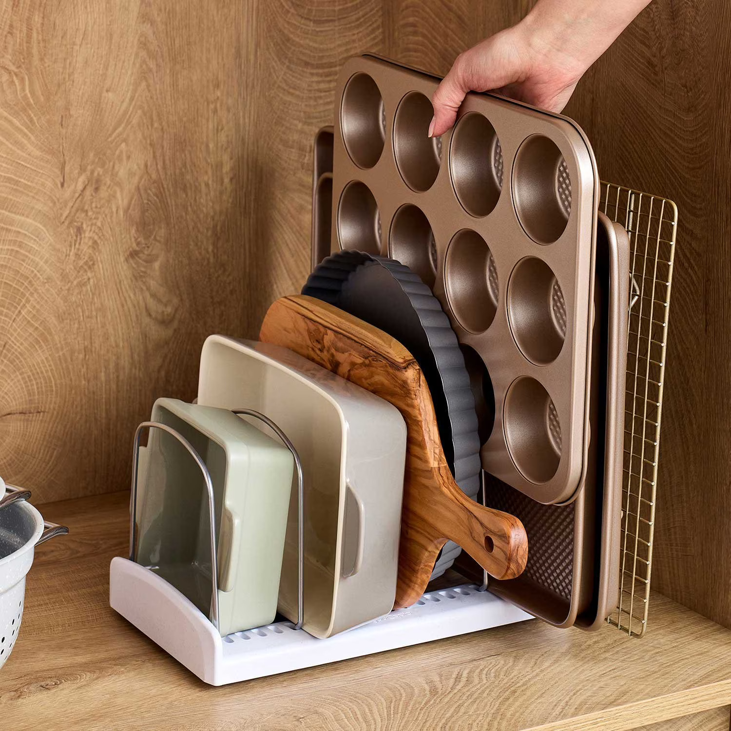 YouCopia Cookware & Bakeware Organizer 2-Piece Set – Nuvero Homz