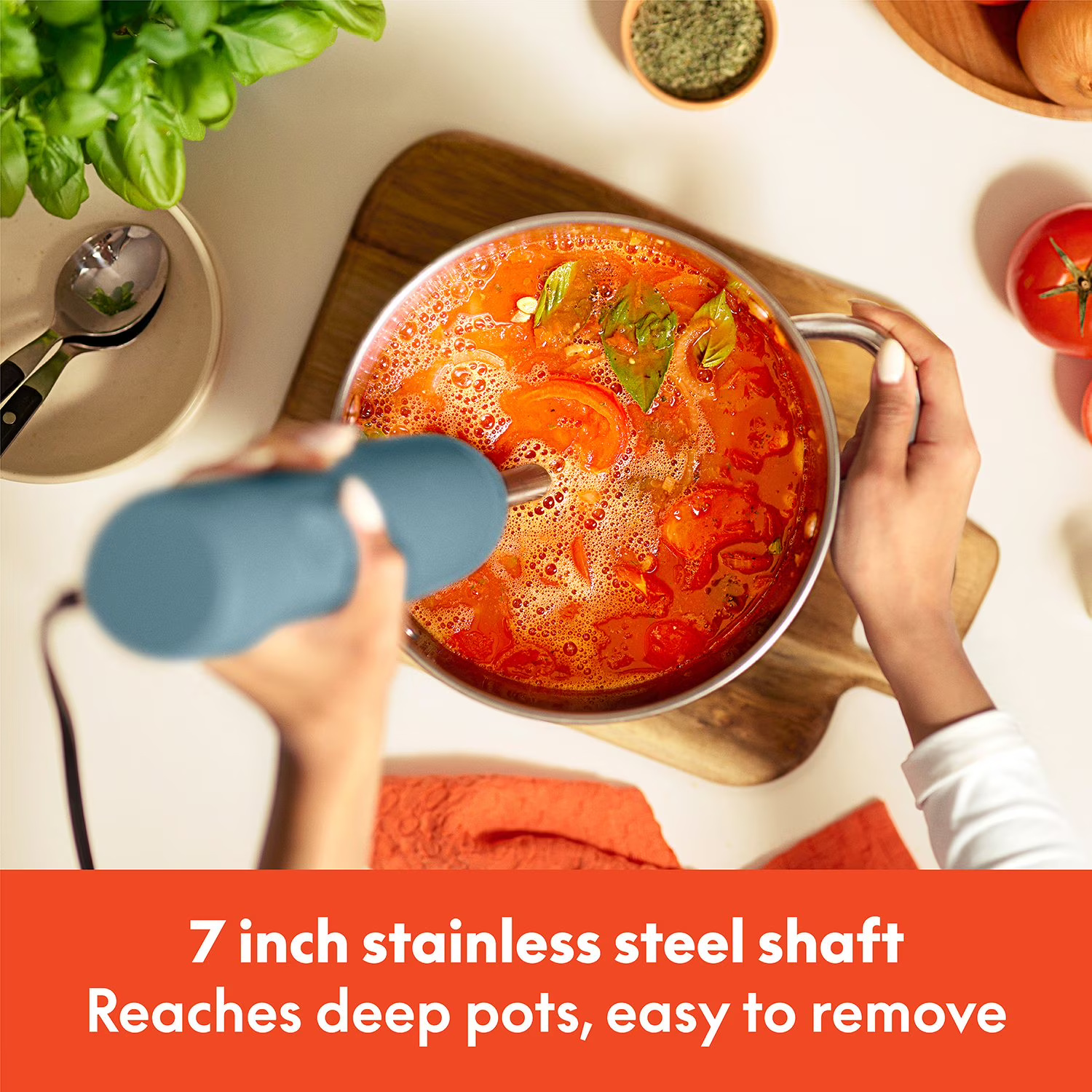 Bella Immersion Blender System – Powerful & Versatile | Nuvero Homz - Image 2